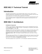 IEEE 802 11 Technical Tutorial Introduction