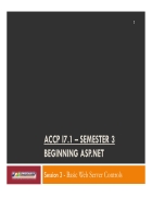Session 3 Basic Web Server Controls