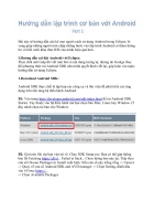 Hướng dẫn cài đặt Android với Eclipse