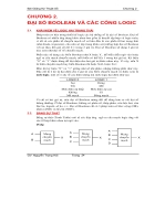 Đại số boolean và các cổng logic