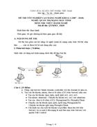 Đề thi nghề Quản trị mạng máy tính Thực hành nghề 20