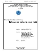 Khu công nghiệp sinh thái