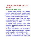 Chuyển hóa muối nước