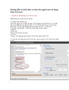Huong dan va kien thuc co ban cho nguoi moi su dung Sony Ericsson