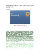 Huong Dan Cai dat va su dung VMware Workstation 8 de Cai Win 8