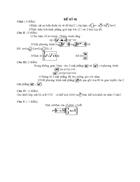 Đề thi tốt nghiệp toán THPT 111