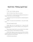 Kịch bản Những người bạn