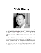 Tài liệu Walt Disney