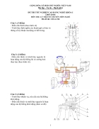 Đề thi lý thuyết công nghệ ô tô 8