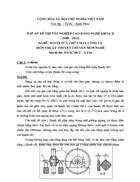 Đề thi TNCĐ nghề nguội sửa chữa máy công cụ 2008 2011 lí thuyết thực hành hướng dẫn giải 34