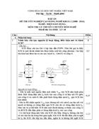 Đề thi tốt nghiệp cao đẳng nghề khóa 2 2008 2011 lý thuyết điện dân dụng lt18