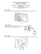 Đề thi lý thuyết công nghệ ô tô 28