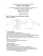 Đề thi tốt nghiệp cao đẳng nghề khóa 2 2008 2011 Thiết kế thời trang Lí thuyết thực hành Hướng dẫn giải 09 2