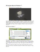 Do lai giao dien cho Windows 7