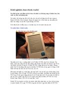 Kinh nghiem chon ebook reader