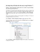 Ky thuat thay doi hinh nen thu muc trong Windows 7