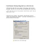 Cách Remote Desktop bằng dịch vụ có sẵn trên win