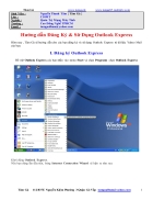 Hướng dẫn Đăng Ký Sữ Dụng Outlook Express