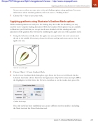 Applying gradients using Illustrator s Gradient Mesh options