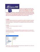 Lập trình J2ME trên Eclipse