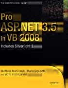 Pro ASP NET 3 5 in VB 2008 Includes Silverlight 2