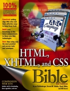 HTML XHTML and CSS Bible