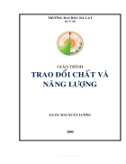 Giao trinh trao doi chat va nang luong DH Da Lat