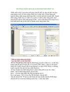 Hướng dẫn sử dụng Solid converter PDF V6