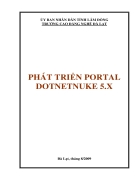 Phát triển n portal dotnetnuke 5 x