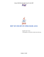 Một số vấn đề về công nghệ Java