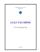 Luật tài chính