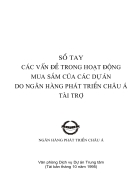 Công tác đấu thầu của các dự án