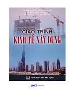 Giáo trình kinh tế xây dựng ĐHKT