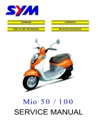 Service manual xe máy MIO 50 100