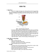 Công nghệ hàn TIG Đặng Trung Dũng