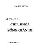 Quà tặng trái tim Chìa khóa sống giản dị