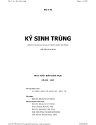 Ký sinh trùng