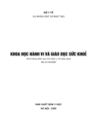 Khoa học hành vi và Giáo dục sức khỏe