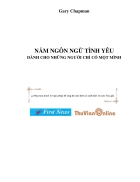 5 Ngôn ngữ tình yêu