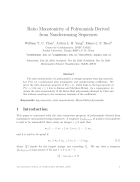 Ratio Monotonicity of Polynomials Derived from Nondecreasing Sequences