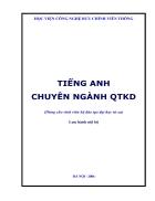 Tiếng Anh chuyên ngành Quản trị kinh doanh 3