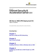 ISA Server 2004 VPN Deployment Kit