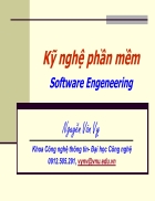 Giáo trình kỹ nghệ phần mềm