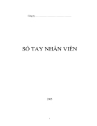 Sổ tay nhân viên