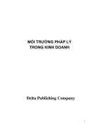 Môi trường pháp lý trong kinh doanh