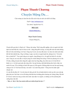 Ebook Chuyện Mộng Du Phạm Thanh Chương