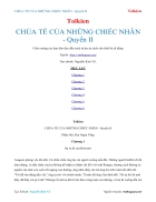 Ebook CHÚA TẾ CỦA NHỮNG CHIẾC NHẪN Quyển II