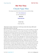 Ebook Chuyện Ngày Mưa Bùi Mai Thủy