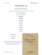 Ebook Hoa Tiên Truyện