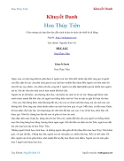 Ebook chuyện Hoa Thủy Tiên